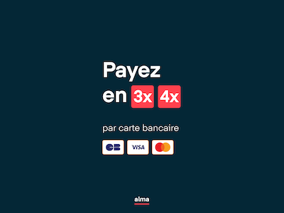 Notre partenaire pour le paiement en 3X sans frais.